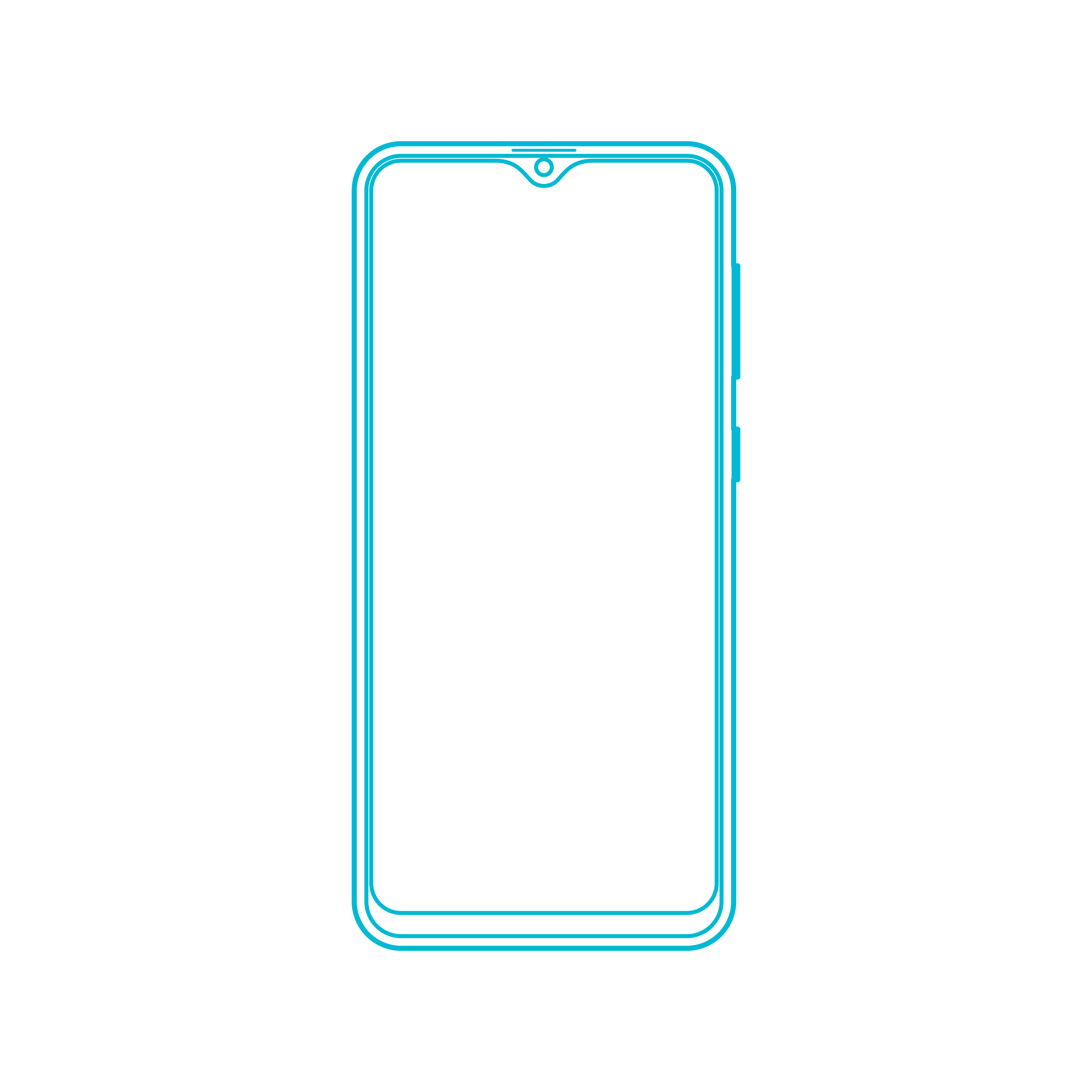Digital Samsung Galaxy A20 Line Tracing Svg Vector Free Vectors